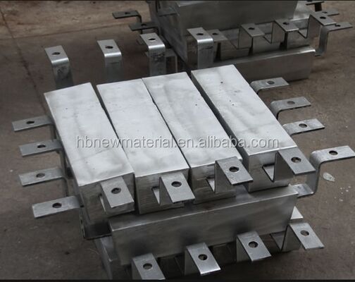 Anodo sacrificial de alumínio de alta eficiência Al-Zn-In-Cd para prevenção da corrosão nos cascos dos navios ASTM GAIII Standard