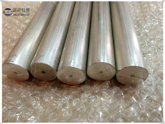 Aluminum Core Lightweight Magnesium Anode Rod 33 Inch 0.75 Inch Diameter for Aerospace Precision Water Systems