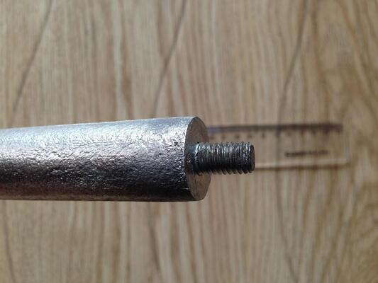 Barras de ânodo personalizadas para aquecedores solares de água para tanques de aço, oferecendo boa soldabilidade, proteção contra corrosão e materiais duráveis