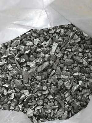 Lingote de liga mestra de alumínio-tungstênio AlW com teor de W de 5-20% para refino de grão