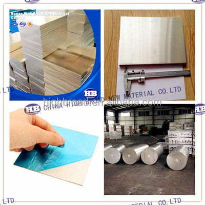 Boa Maquinabilidade Varetas de ânodo de magnésio Finalização de superfície lisa e boa soldabilidade