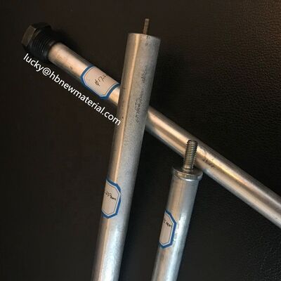Hastes de Ânodo de Magnésio de 100 200 500 Mm de Comprimento Ou Personalizadas Apresentando Boa Conformabilidade e Excelente Resistência à Corrosão