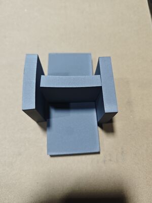 Chapa balística de carburo de boro - NIJ Nível IV Ultra-leve Hexagonal 100x100mm Características de ataque de cerâmica
