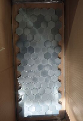 Pressureless Sintered Silicon Carbide Hexagonal SW30mm Ceramic Tile 8mm Ballistic Armor Plate