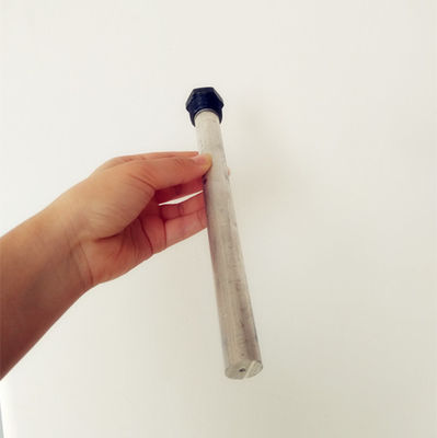 Haste de ânodo de liga de alumínio de 25 mm de alta resistência com rosca 1 NPT de 1200 mm para proteção em larga escala de caldeiras industriais