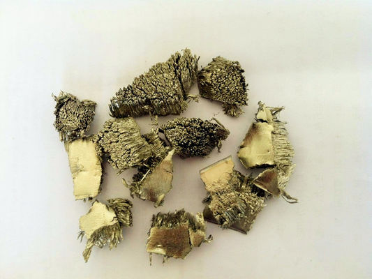 High Purity 99.9% Scandium Metal Ingot for Master Alloy Production with Silvery-White Metallic Luster