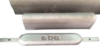 Os ânodos sacrificiais de alumínio do bracelete para o encanamento de aço Subsea DNV aprovaram
