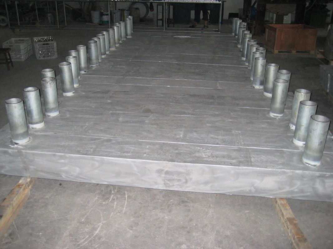 Ânodo sacrificial de alumínio de alumínio sacrificial marinho do ânodo/ASTM