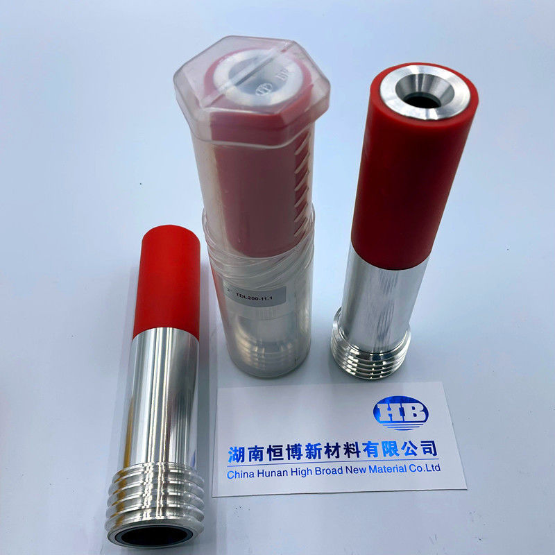 Bocal de boreto de carburo de borato sem metal resistente a ácidos com venturi longo para tratamento de superfície cerâmica