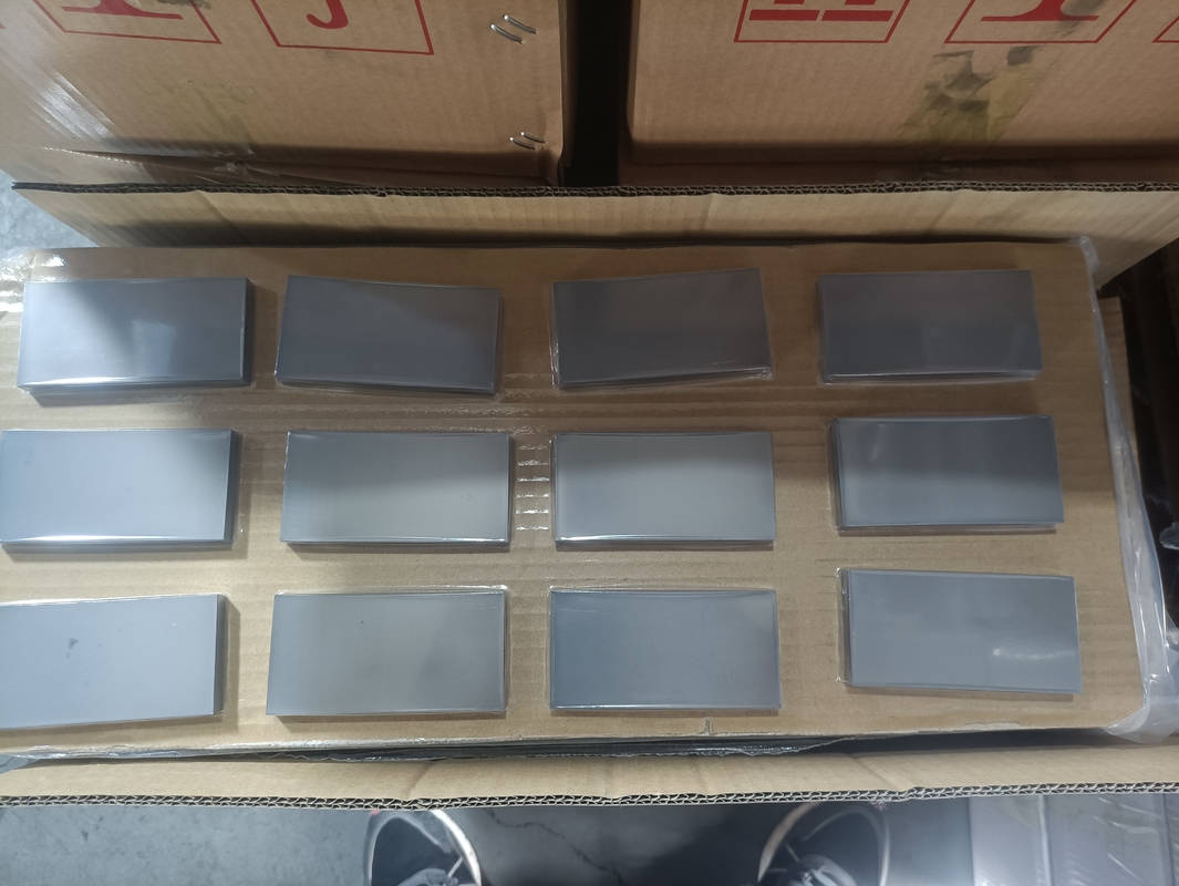 Placas balísticas quadradas de carburo de silício e de carburo de boro para protecção à prova de balas