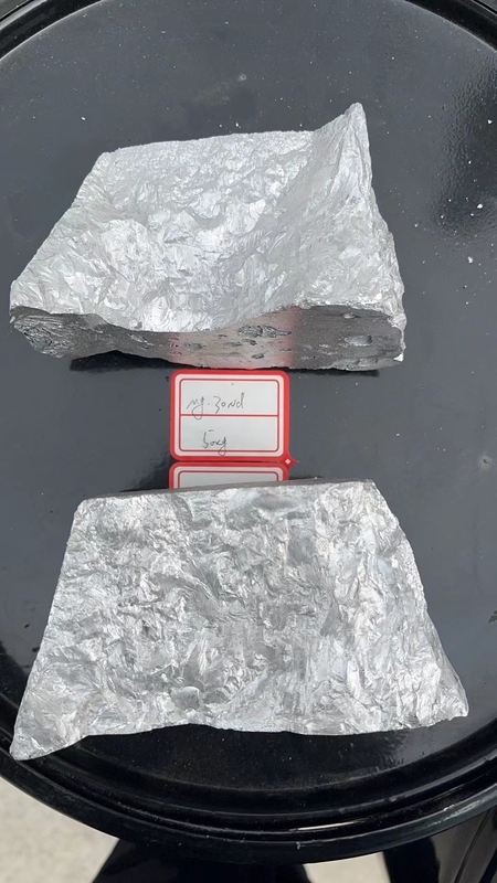 MgNd Master Alloy de terras raras para fusão de ligas de magnésio para melhorar a resistência à corrosão