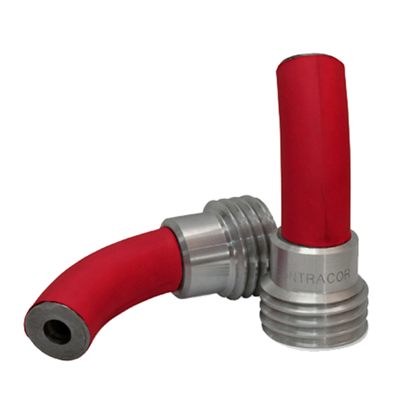 Garrafa de carburo de boro com inclinação de 45 graus para explosão de superfície interna - Garrafa de sabordamento de 127x9.5 mm