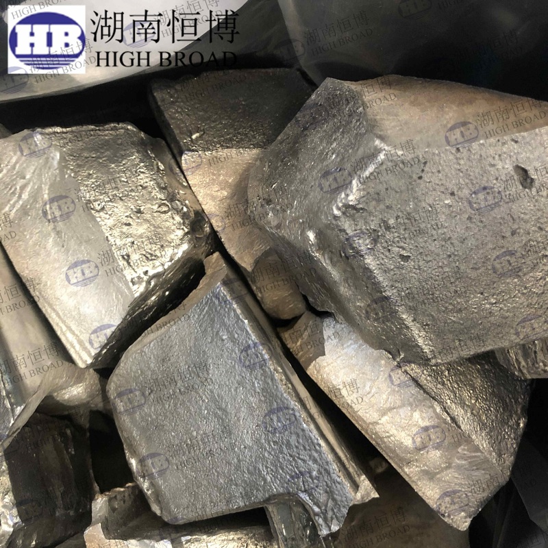Alumínio Molibdênio AlMo Master Alloy 5 a 10% de Mo Ingot para Refinamento de Grãos