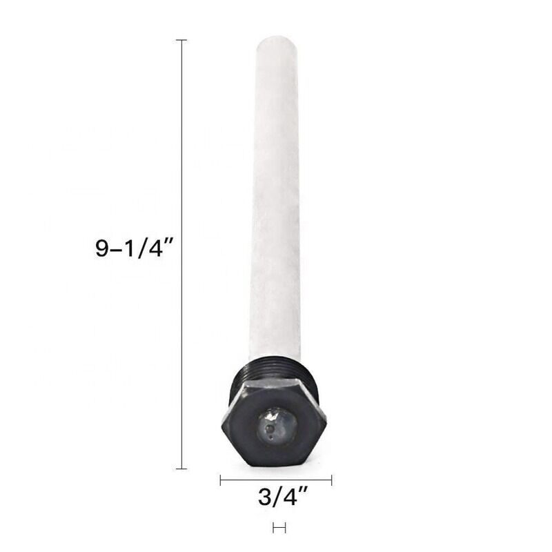 18 mm Diâmetro 350 mm Comprimento Compacto Combo Magnésio Rod Anodo para Proteção do Ponto de Uso aquecedor